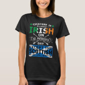 T-shirt Everyone Irish Scottish St Patrick Day (Devant)