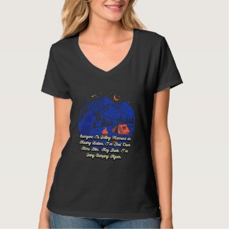 T-shirt Everyone Is Getting Married Camping Sarcastic Camp