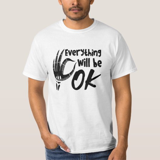 T-shirt Everything Will Be Ok Radiology Tech Technologist (Devant)