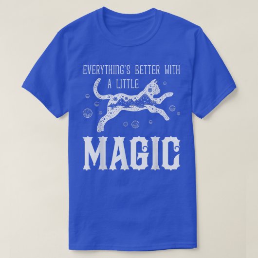 T-shirt Everythings With A Little Magic Witch (Design devant)