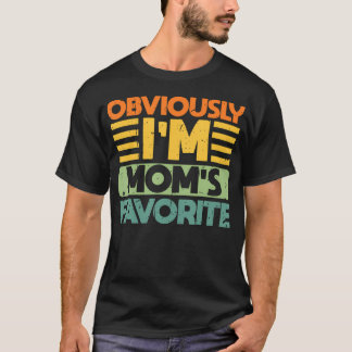T-shirt Évidemment JE SUIS le préféré de maman JE SUIS le 