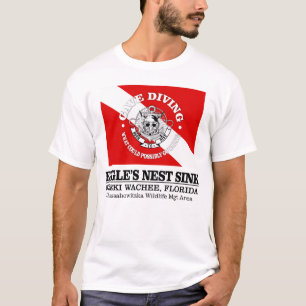 T-shirt Évier du nid d'Eagle (les meilleures cavernes)