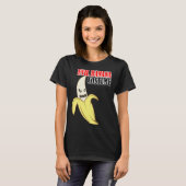 T-shirt Evil Banana Costume Funny (Devant entier)
