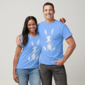 T-shirt Evil Creepy Bunny Rabbit Alt Goth Grunge Horror Ae (Unisexe)