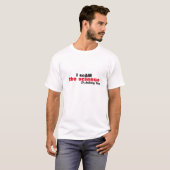 T-shirt Evil Dr Antony Fauci J'escroque la science "je sui (Devant entier)
