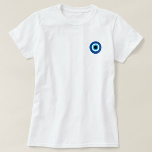 T-shirt Evil Eye Nazar Blue Mati pour femmes