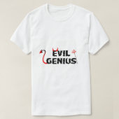 T-shirt Evil Genius (Design devant)