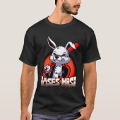 T-shirt Evil Hasi Rabbit Easter Bunny (Devant)