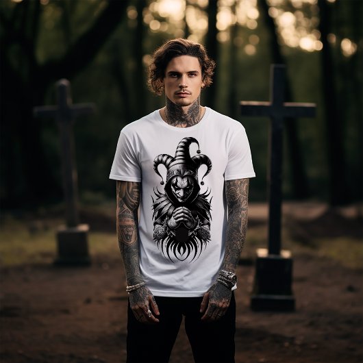 T-shirt Evil Jester