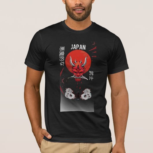 T-Shirt Evil Samurai  (Devant)