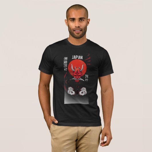 T-Shirt Evil Samurai  (Devant entier)