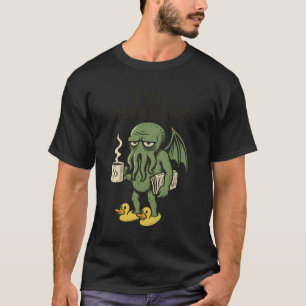 T-shirt Evil s'éveille, matinée Lovecraftienne Cthulhu Caf