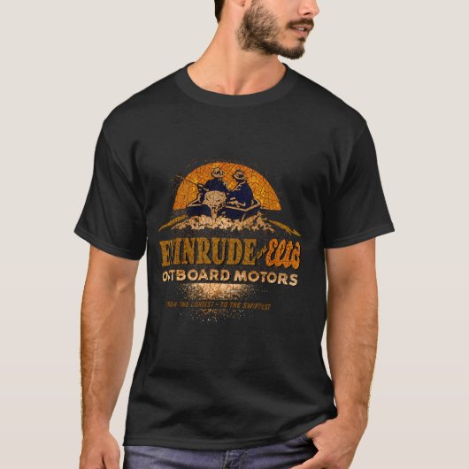 T-shirt Evinrude vintage (Devant)