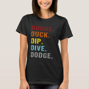 T-shirt Éviter Canard Plongeon Plonger Éviter Handball Spo