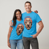T-shirt Éviter le visage d'ordinateur, augmenter la police (Unisexe)