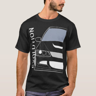 T-shirt Evo 8 Design Turbo JDM Classic Légendes