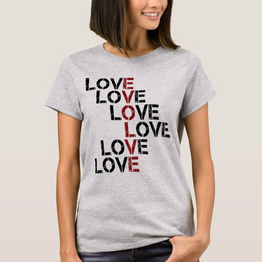 T-shirt Évoluer dans l'amour (Devant)