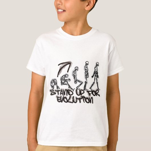 T-SHIRT ÉVOLUTION (Devant)