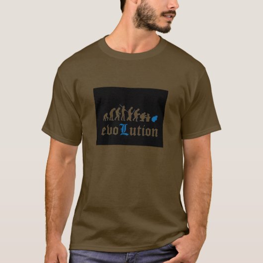 T-shirt évolution1 (Devant)