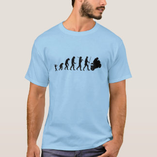T-shirt Évolution à la moto