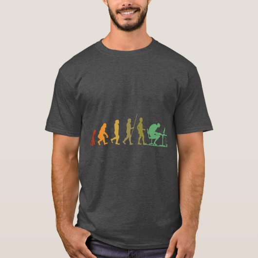 T-shirt Évolution Amis informatiques (Devant)