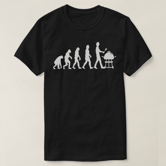 T-shirt Évolution barbecue 1 (Design devant)