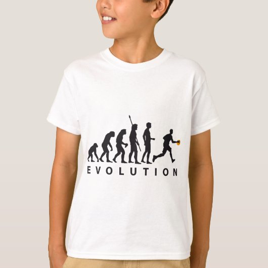 T-shirt évolution basketball (Devant)