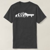 T-shirt EVOLUTION Billard billard billard jeux bâton snook (Design devant)