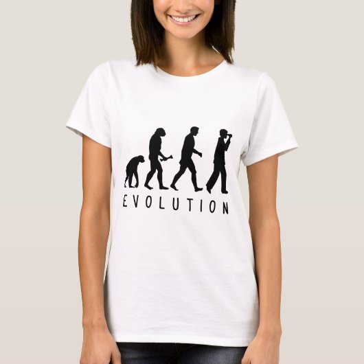 T-shirt Évolution : Birder (Devant)