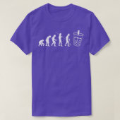 T-shirt Evolution Boba Bubble Tea885 (Design devant)