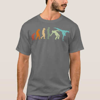 T-shirt EVOLUTION Capoeira Martial Arts Brazil Fight Art D