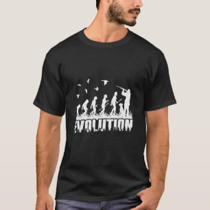 T-shirt Évolution Chasse au canard Chasse à l'oie Chasse à