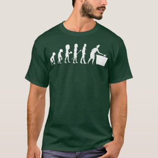 T-shirt Evolution Cuisinier Cuisine Chef Cuisine Gastronom