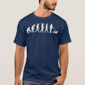 T-shirt Evolution Dachshund (Devant)