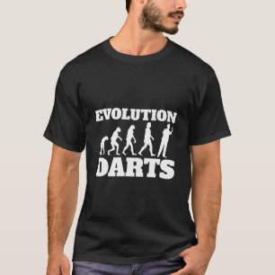 T-shirt Evolution Dart Player - Design amusant pour Dart P