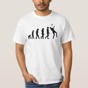 T-shirt Évolution de badminton