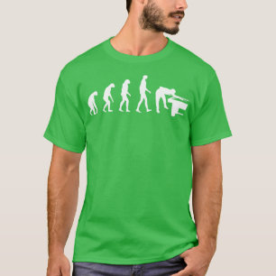 T-shirt évolution de Billard