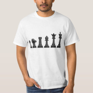 T-shirt Évolution de chemise d'échecs