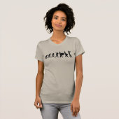 T-shirt Évolution de fanfare (Devant entier)