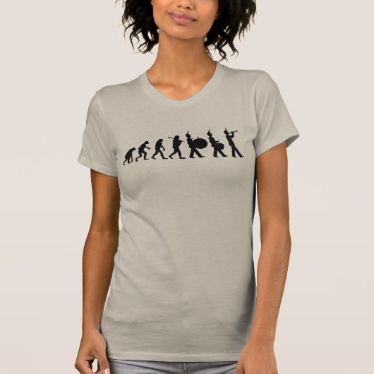 T-shirt Évolution de fanfare (Devant)