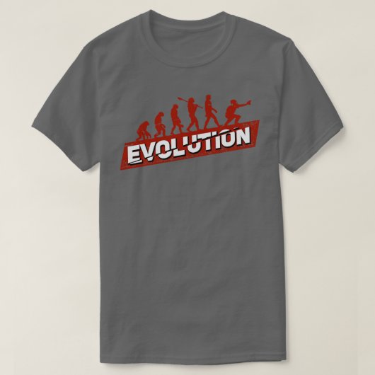 T-shirt Évolution de la capacité de baseball (Design devant)