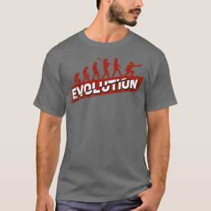 T-shirt Évolution de la capacité de baseball