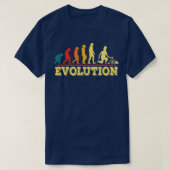 T-shirt Évolution de la chasse aux fossiles Fossil in Rock (Design devant)