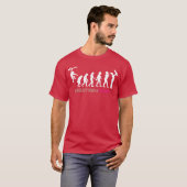 T-shirt Évolution De La Fille Mère (Devant entier)
