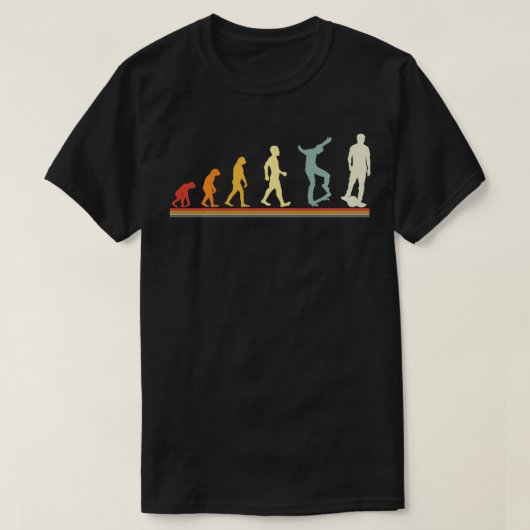 T-shirt Évolution de la flotteur électrique d'une roue pla (Design devant)