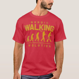 T-shirt Évolution de la forêt nordique