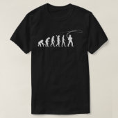 T-shirt Évolution de la pêche aérienne (Design devant)