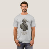 T-shirt ÉVOLUTION DE LA PENSÉE – Questionner. Observer. Év (Devant entier)