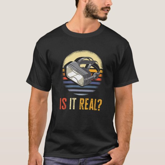 T-shirt Évolution de la réalité virtuelle Drôle VR Réalité (Devant)