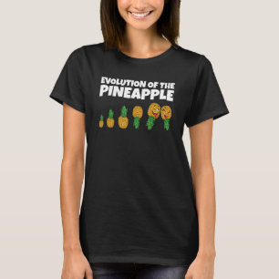 T-shirt Évolution de l'ananas Swinger à l'envers vers le b